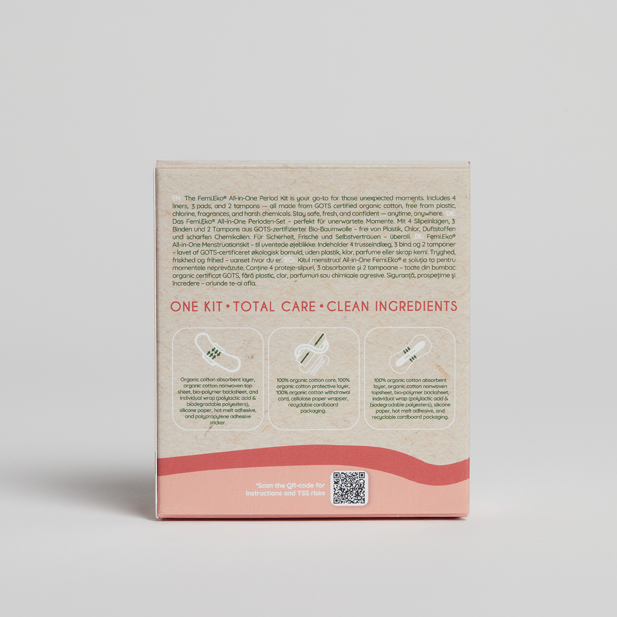Menstruationsset | Alles in einem