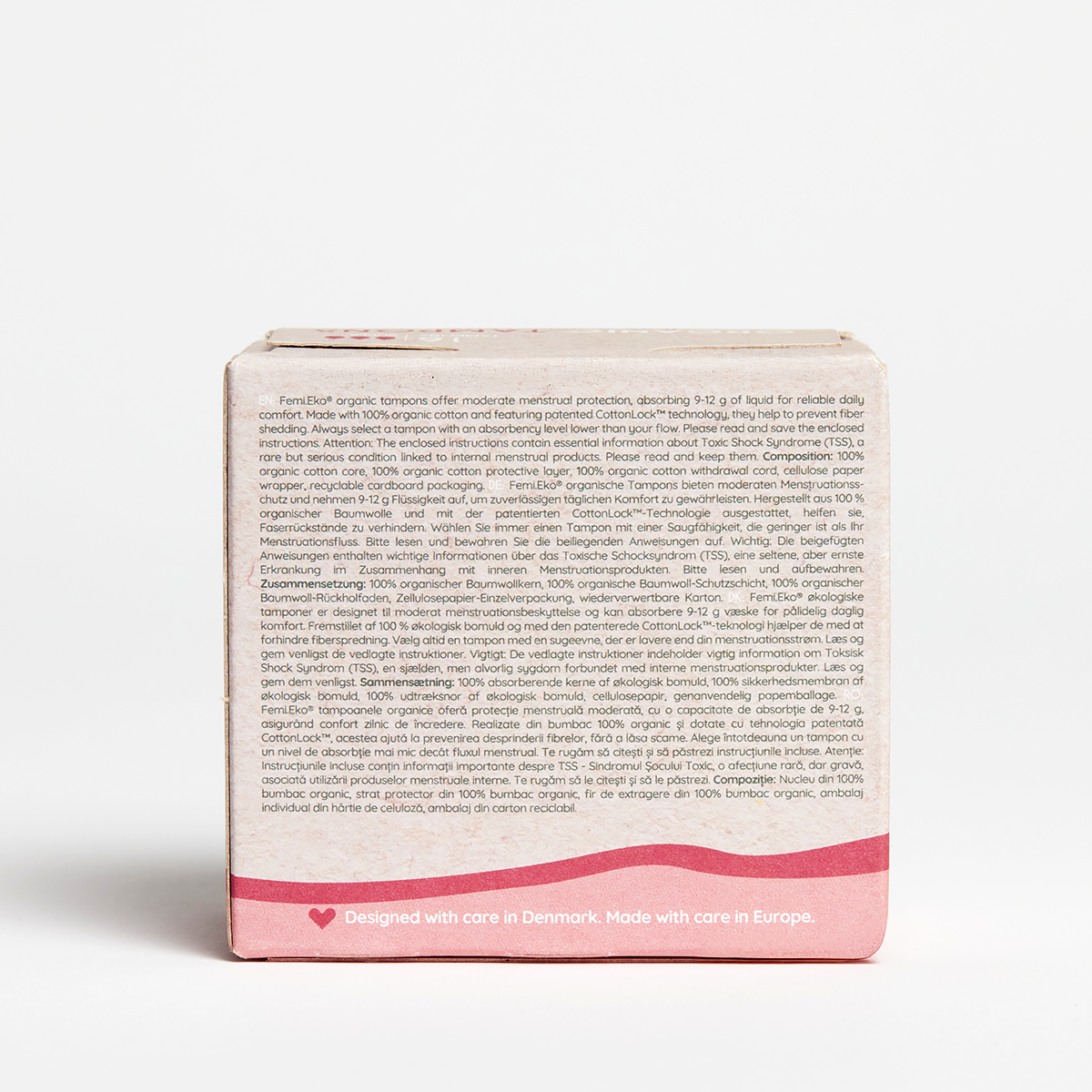 Tamponer af økologisk bomuld | Super | 16 stk