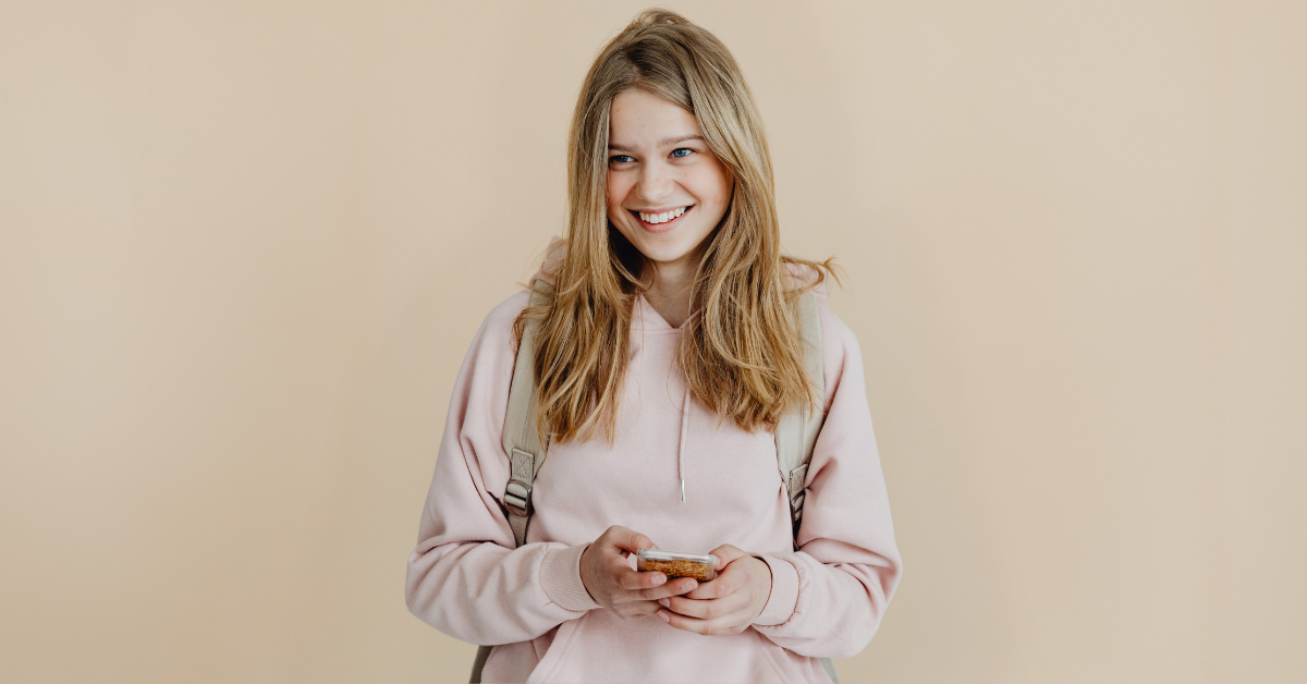 første menstruation, teenagepige, din krop, pubertet