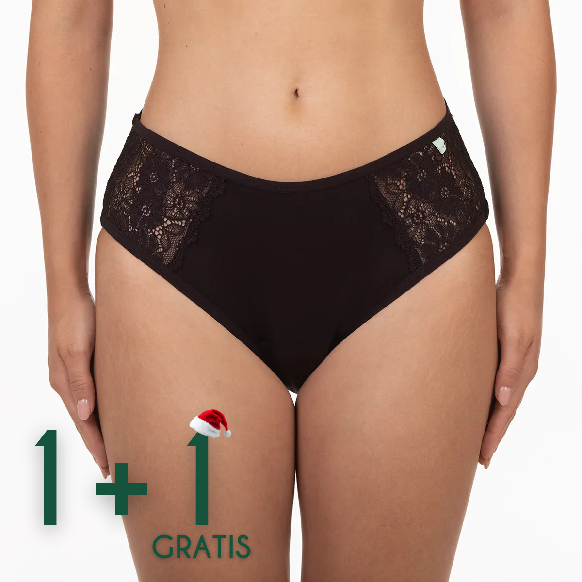 Bella Menstrual Panties | Black