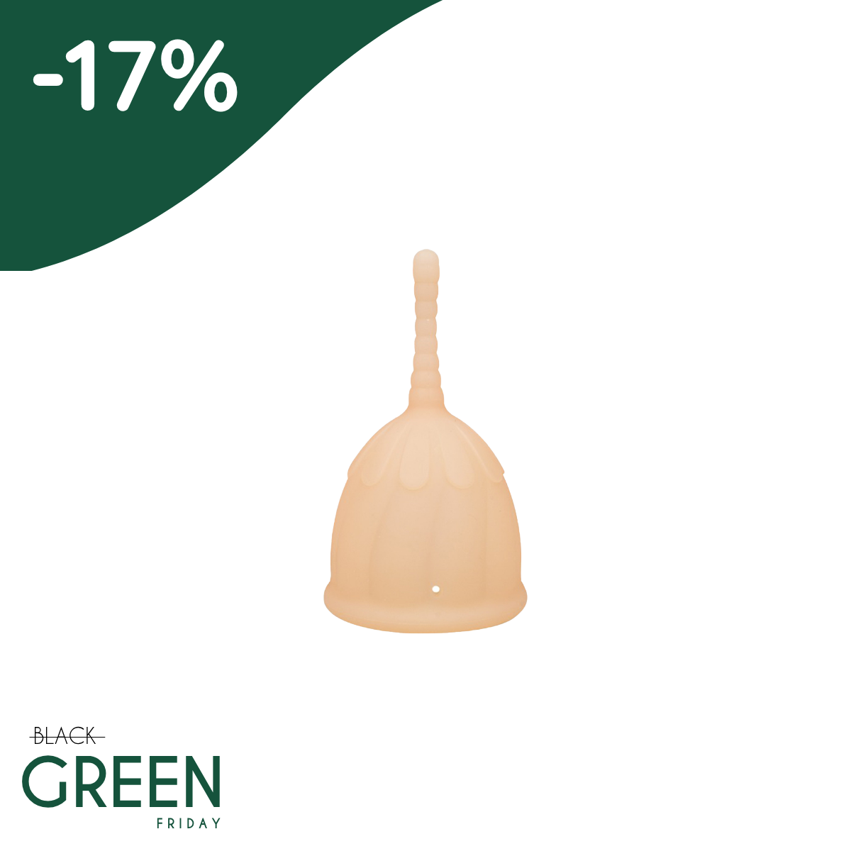 Menstruationstasse | Größe XS | Teenager | Beige