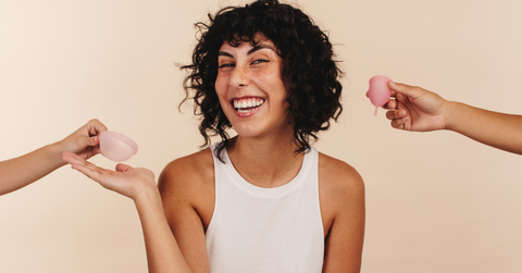 Forskellen på menstruationsdisk og menstruationskop
