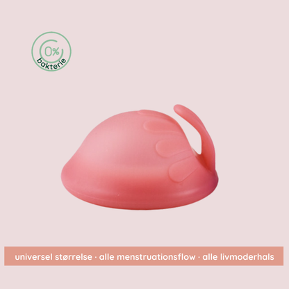 Universal Safe Soft Menstruationsscheibe | Antibakteriell | Pink