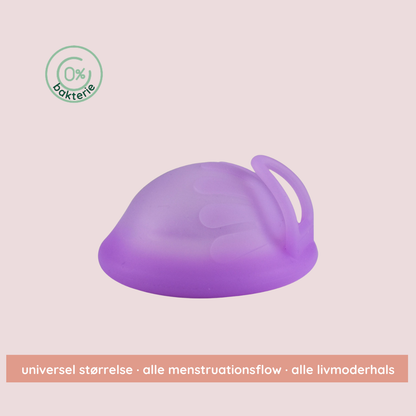 Universal Safe Soft Menstruationsdisk | Antibakteriel | Lilla