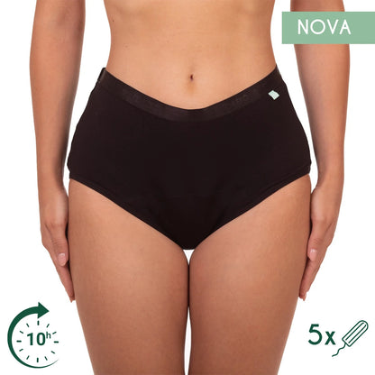 Nova menstruationstrusser | Sort