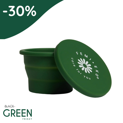 Foldable Sterilizer Cup | Green