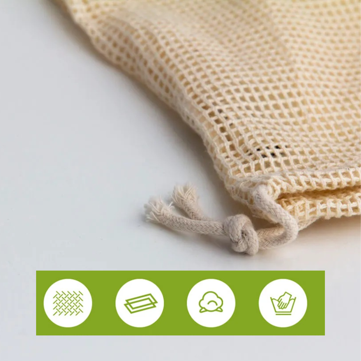 Organic laundry bag